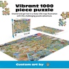 image:imageBuffalo Games Carrie Wagner Colorful Country 1000 Piece Jigsaw Puzzle  2675 x 1975 in Ages 14 amp Up  Family Night Adult Puzzle  USA Map Art  Recycled Board