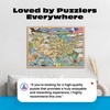 image:imageBuffalo Games Carrie Wagner Colorful Country 1000 Piece Jigsaw Puzzle  2675 x 1975 in Ages 14 amp Up  Family Night Adult Puzzle  USA Map Art  Recycled Board