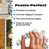 image:imageBuffalo Games Charles Wysocki Roll Call with a Bang 300Piece Jigsaw Puzzle  2125 x 15 in  67 Larger Shapes amp 300 Piece Puzzles for Adults  Bonus FullColor Poster amp Jigsaw Set for Seniors