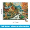image:imageBuffalo Games Chuck Pinson  Alpine Serenity  1000 Piece Jigsaw Puzzle  Large 2675 x 1975 in Multicolor  1000 Piece Puzzle for Adults  Bonus Full Color Diagram  Nature ScenePuzzle