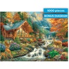 image:imageBuffalo Games Chuck Pinson  Alpine Serenity  1000 Piece Jigsaw Puzzle  Large 2675 x 1975 in Multicolor  1000 Piece Puzzle for Adults  Bonus Full Color Diagram  Nature ScenePuzzle