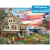 image:imageBuffalo Games David Maclean Ocean Hideaway 1000 Piece Jigsaw Puzzle  Multicolor 2675 x 1975 in  Bonus Poster Included  Tight Interlocking Fit  Relaxing Adult Puzzle