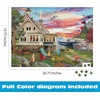 image:imageBuffalo Games David Maclean Ocean Hideaway 1000 Piece Jigsaw Puzzle  Multicolor 2675 x 1975 in  Bonus Poster Included  Tight Interlocking Fit  Relaxing Adult Puzzle