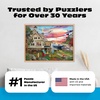image:imageBuffalo Games David Maclean Ocean Hideaway 1000 Piece Jigsaw Puzzle  Multicolor 2675 x 1975 in  Bonus Poster Included  Tight Interlocking Fit  Relaxing Adult Puzzle