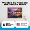 image:imageBuffalo Games David Stevenson  Bobs Bait amp Tackle  Jigsaw Puzzles 1000 Pieces  2675 x 1975 in Rectangular Cardboard  Fishing Lake Cabin Landscape Scene  Nature Relaxing for Adults