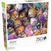 image:imageBuffalo Games Jeff Haynie Cat Nap Jigsaw Puzzle  750 Piece 24 x 18 in Ages 14 amp Up  Cat Puzzle  Poster Included  Adults