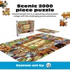 image:imageBuffalo Games Kate Ward Thacker  Our National Parks Collage  2000 Piece Jigsaw Puzzle 385 x 265 in Poster Included  Adult Puzzle  Vintage Travel Art  Reference Poster