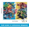 image:imageBuffalo Games Marvel Versus Sapphire Select 1000 Piece Jigsaw Puzzle  2675 x 1975 in Multicolor  Durable Interlocking Fit  FullColor Poster  Superhero Puzzle