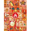 image:imageBuffalo Games Pokmon Johto Region 4 in 1 Jigsaw Puzzles  3 x 300 Pcs amp 1 x 500 Pcs Multicolor  FullColor Poster  Vibrant Artwork  Ages 14
