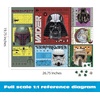image:imageBuffalo Games Star Wars Helmets Jigsaw Puzzle  1000 Piece Multicolor 2675 x 1975 in  Full Color Poster  Recycled Board  Collector Display Star Wars Puzzle for Adults
