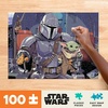image:imageBuffalo Games Star Wars The Mandalorian amp The Child 100 Piece Jigsaw Puzzle  15 x 11 in Includes Poster  Puzzles for Kids Ages 68  Family Game Night  Beginner Skill Level