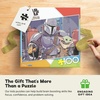 image:imageBuffalo Games Star Wars The Mandalorian amp The Child 100 Piece Jigsaw Puzzle  15 x 11 in Includes Poster  Puzzles for Kids Ages 68  Family Game Night  Beginner Skill Level