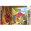 image:imageBuffalo Games Steve Crisp  Farm Scenic  500 Piece Jigsaw Puzzle  2125 x 15 in  Reference Poster  ScreenFree Activity  Jigsaw Puzzles for Adults