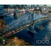 image:imageBuffalo Games Thomas Kinkade Moonlight Over Manhattan 1000 Piece Jigsaw Puzzle  Adult 2675 x 1975 in  Full Color Poster for Adult Puzzles  Thomas Kinkade Artwork  Giftable Box