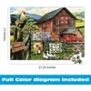 image:imageBuffalo Games Tom Wood A Little Bit of Heaven 500 Piece Jigsaw Puzzle  2125 x 15 in Farm Theme  Recycled Board Jigsaw Puzzles  FullColor Poster Included  Adult Activity