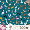image:imageCEACO 300Piece Rectangular Jigsaw Puzzle  Pets Collage Cats amp Dogs 2125 x 15 in  FullSize Reference Poster for 300 Piece Puzzles for Adults  Relaxation with Cartoon Designs