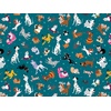 image:imageCEACO 300Piece Rectangular Jigsaw Puzzle  Pets Collage Cats amp Dogs 2125 x 15 in  FullSize Reference Poster for 300 Piece Puzzles for Adults  Relaxation with Cartoon Designs