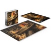 image:imageCEACO Harry Potter  Thomas Kinkade  Grand Staircase  500 Piece Jigsaw Puzzle  Silver Select  Full Color Poster  Adult Jigsaw Puzzles  Thomas Kinkade Artwork
