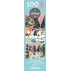 image:imageCEACO Holiday Parade Glitter Jigsaw Puzzle  100 Pieces 15 x 11in  Relaxing Easy Puzzles for Adults  Family Fun with 100 Piece Kit for Kids  Sparkling Glitter Design for Activities for Seniors