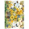 image:imageCEACO Honey Bee Floral Jigsaw Puzzle  500 Pieces 2125 x 15 in  Relaxing Focus Puzzles for Adults