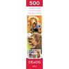 image:imageCeaco  All About The Dogs  500 Piece Jigsaw Puzzle  Colorful Puzzle  PrecisionCut Pieces Beautiful Artwork and Hours of Relaxing Fun