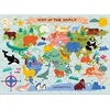 image:imageCeaco  Animal Map  100 Piece Jigsaw Puzzle