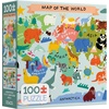 image:imageCeaco  Animal Map  100 Piece Jigsaw Puzzle