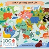 image:imageCeaco  Animal Map  100 Piece Jigsaw Puzzle