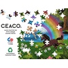 image:imageCeaco  April Showers  Afro Unicorn  Unicorn Magic  100 Piece Jigsaw Puzzle