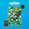 image:imageCeaco  Disney  Mickey and Friends  Mickey Party of Six  Glow in the Dark 100 Piece Jigsaw Puzzle