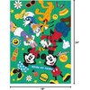 image:imageCeaco  Disney  Mickey and Friends  Mickey Party of Six  Glow in the Dark 100 Piece Jigsaw Puzzle