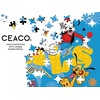 image:imageCeaco  Disney  Mickey and Friends  Mickey and Pals  Foil Puzzle 100 Piece Jigsaw Puzzle