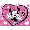 image:imageCeaco  Disney  Minnie Mouse  Minnie Heart  Glitter Puzzle  100 Piece Jigsaw Puzzle