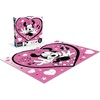 image:imageCeaco  Disney  Minnie Mouse  Minnie Heart  Glitter Puzzle  100 Piece Jigsaw Puzzle