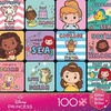 image:imageCeaco  Disney  Princess Collage  Glitter Puzzle  100 Piece Jigsaw Puzzle
