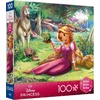image:imageCeaco  Disney  Princess Trio  Rapunzel and Pascal  Glitter Puzzle  100 Piece Jigsaw Puzzle
