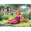 image:imageCeaco  Disney  Princess Trio  Rapunzel and Pascal  Glitter Puzzle  100 Piece Jigsaw Puzzle