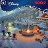 image:imageCeaco  Disney  Thomas Kinkade  Mickey and Minnie Christmas Lodge  500 Piece Holiday Puzzle  Festive Puzzle for Adults  PrecisionCut Pieces Winter Artwork Hours of Relaxing Fun