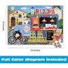 image:imageCeaco  Food Trucks  Pips Pizza Truck  500 Piece Jigsaw Puzzle for Adults and Families  Vibrant HighResolution Art by Stephanie Peterson Jones  24 x 18 Inches  Made in USA