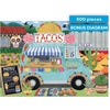 image:imageCeaco  Food Trucks Taco Truck 500 Piece Jigsaw Puzzle with Colorful Vibrant Art for Adults and Teens