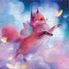 image:imageCeaco  Glitter  Butterfox  100 Piece Jigsaw Puzzle