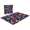 image:imageCeaco  Glow in The Dark  Dinosaur Sticker Collage  100 Piece Jigsaw Puzzle
