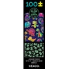 image:imageCeaco  Glow in The Dark  Dinosaur Sticker Collage  100 Piece Jigsaw Puzzle