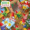 image:imageCeaco  Holiday  Christmas Time Gnomes  100 Piece Jigsaw Puzzle