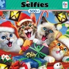 image:imageCeaco  Howard Robinson  Selfies  Holiday Cats  500 Piece Jigsaw Puzzle