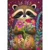 image:imageCeaco  JK Stewart  Raccoon Cutie  500 Piece Jigsaw Puzzle  Relaxing and Fun Activity for Adults