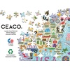 image:imageCeaco  National Parks Map  500 Piece Jigsaw Puzzle