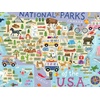 image:imageCeaco  National Parks Map  500 Piece Jigsaw Puzzle