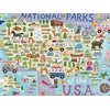 image:imageCeaco  National Parks Map  500 Piece Jigsaw Puzzle