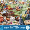 image:imageCeaco  Paws Gone Wild  Kitty Chaos  500 Piece Jigsaw Puzzle